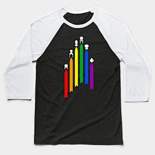 Lgbt Flag Gay Pride Month Transgender Rainbow Baseball T-Shirt